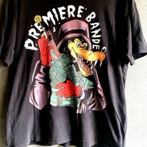 Premier Bande Graphic Tshirt Large Wolf Stacks Of Cash
